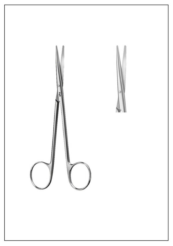 قیچی متز صاف 14cm